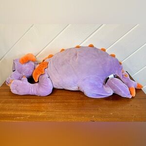 Disney’s Epcot FIGMENT Dream Friend Plush Sleeping Purple Dragon - 31”
